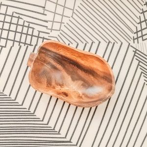 Vintage Acorn Wooden Bowl